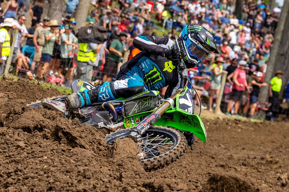 DiFrancesco 'felt so good to lead' both Ironman motos - MotoOnline.com