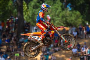 Concussion for Beaumer upon causing 250MX red flag