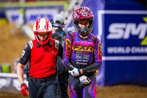 Dislocated elbow ends Vohland’s SMX season early